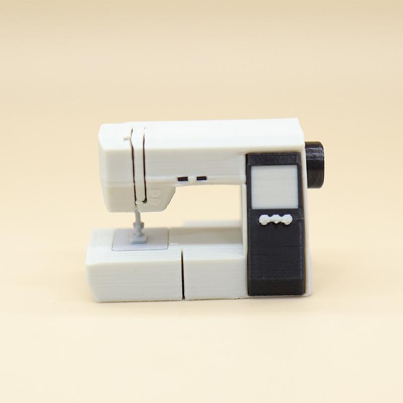 Vintage Collectible And Vintage Dolls - Vintage Miniature Dollhouse Sewing Machine High