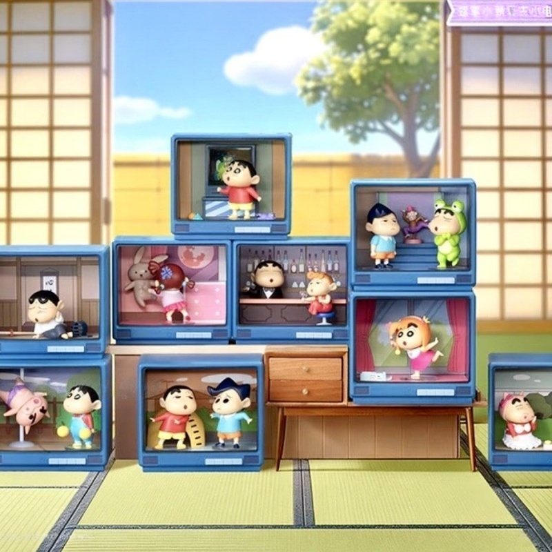 Vintage Collectible And Vintage Dolls - 52TOYS Authentic Crayon Shin-Chan Vintage TV