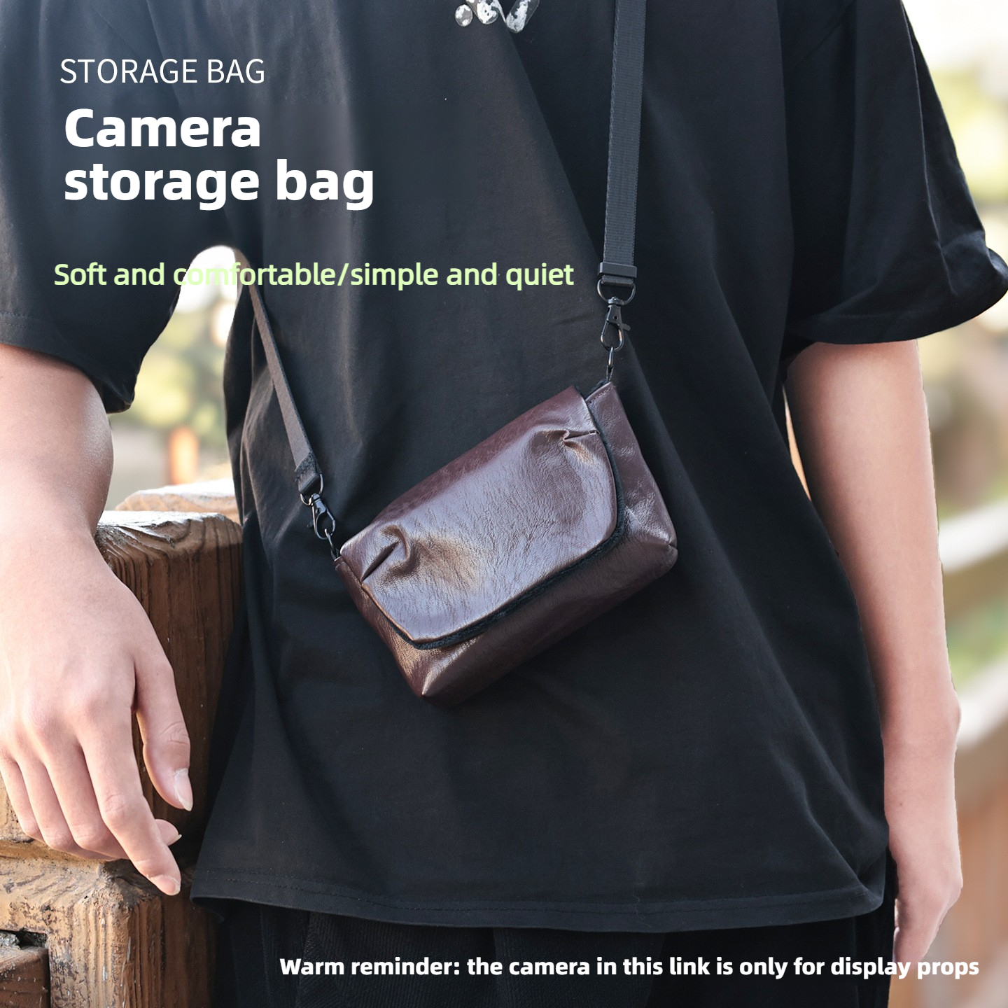 Camera Leather Case - Soft Leather Camera Case Bag Protective