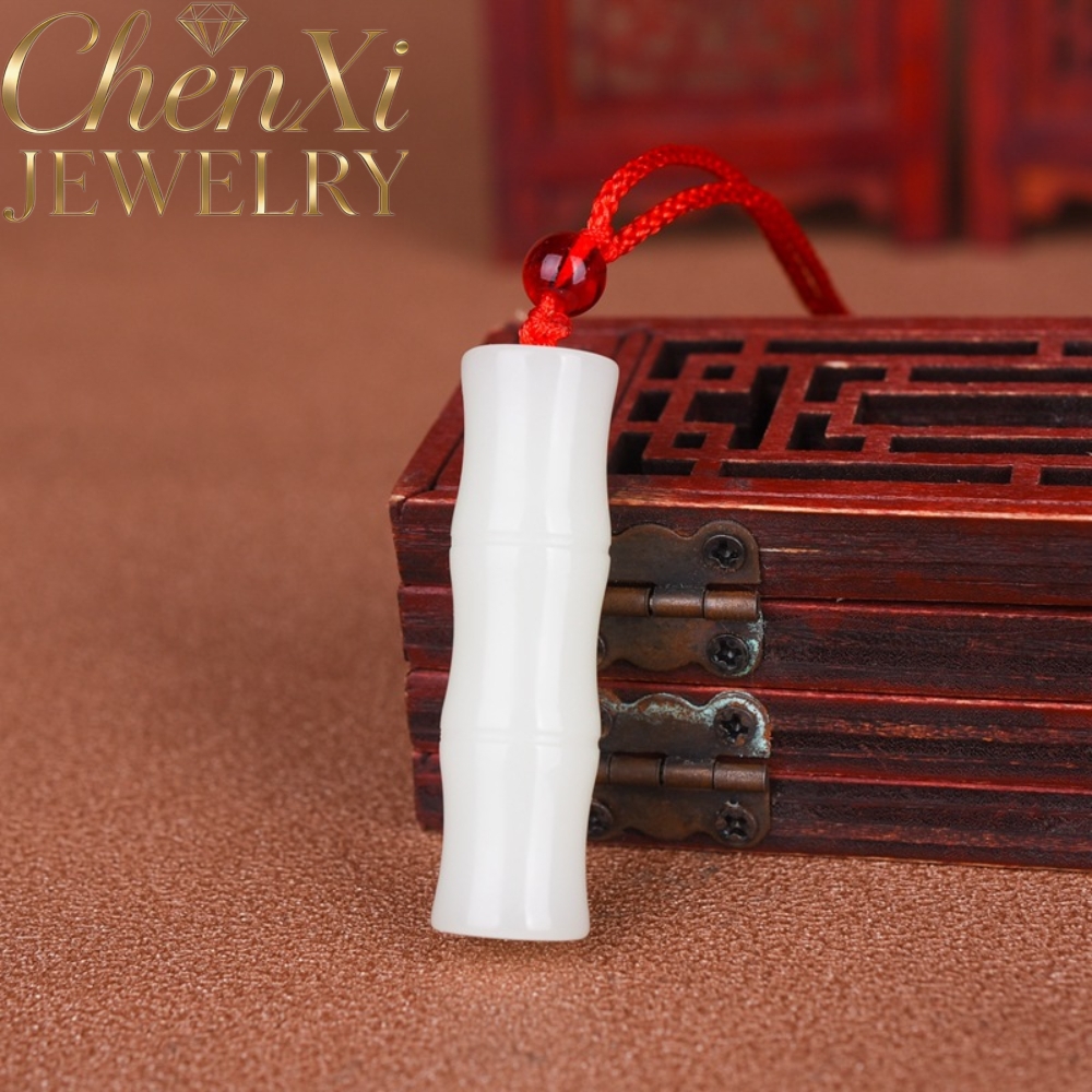 Multi-toned Hetian Pendant Exq - Collectible Vintage Matches recension och pris