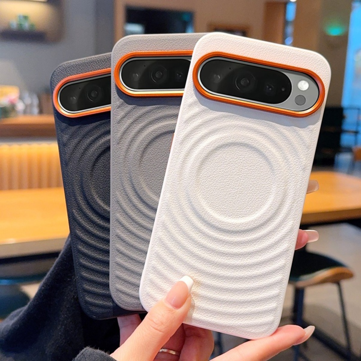 Luxury Wave Texture Leather Ca - Camera Leather Case recension och pris