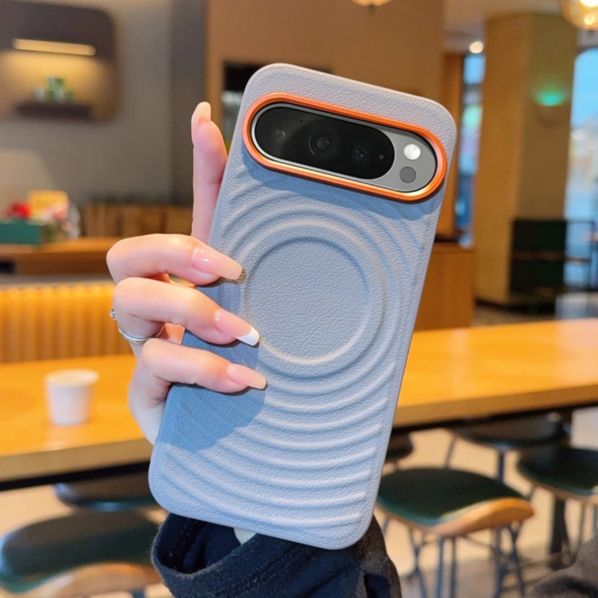 Luxury Wave Texture Leather Ca - Camera Leather Case recension och pris