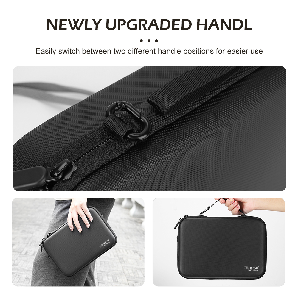 XFJI Storage Bag Case PU Leath - Camera Leather Case recension och pris