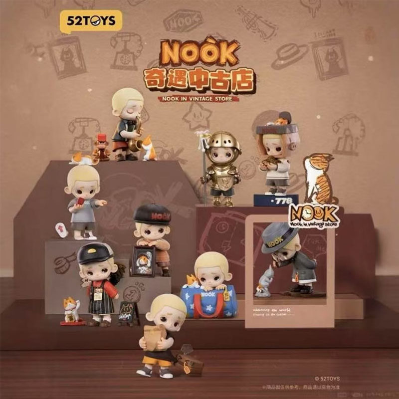 New 52TOYS Blind Box Nook In V - Vintage Collectible Stores recension och pris