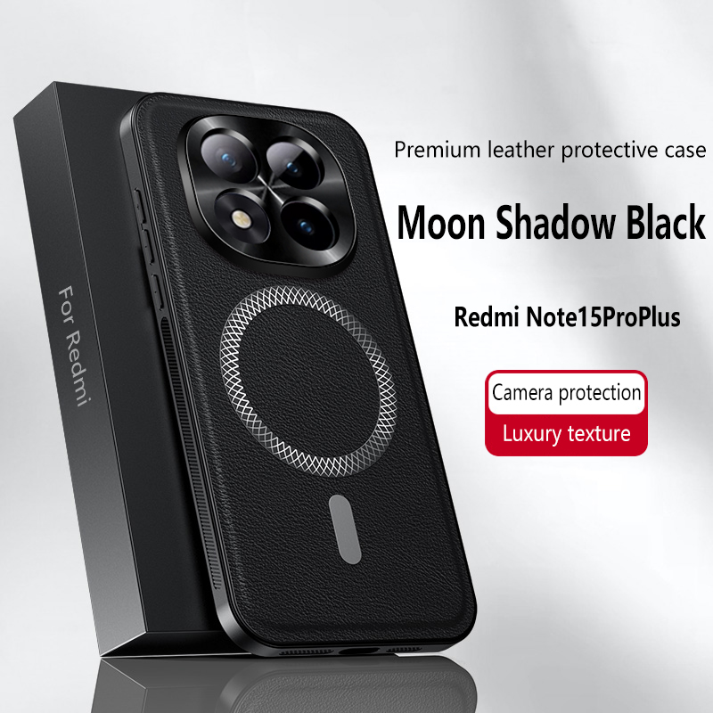 Magnetic Case for Redmi Note 1 - Camera Leather Case recension och pris