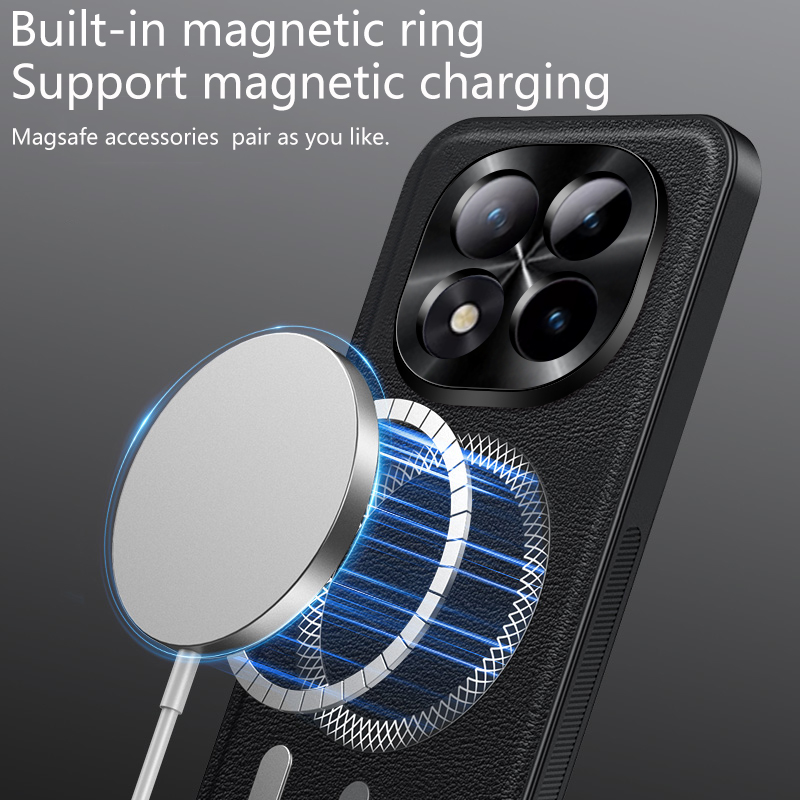 Magnetic Case for Redmi Note 1 - Camera Leather Case recension och pris