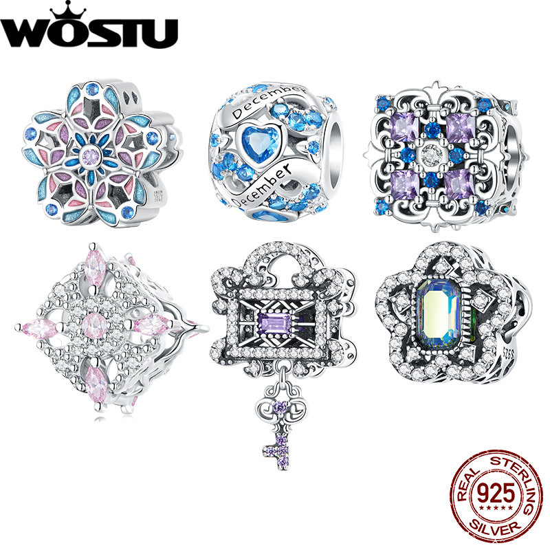 WOSTU 925 Sterling Silver Colo - Vintage Collectible Jewelry recension och pris