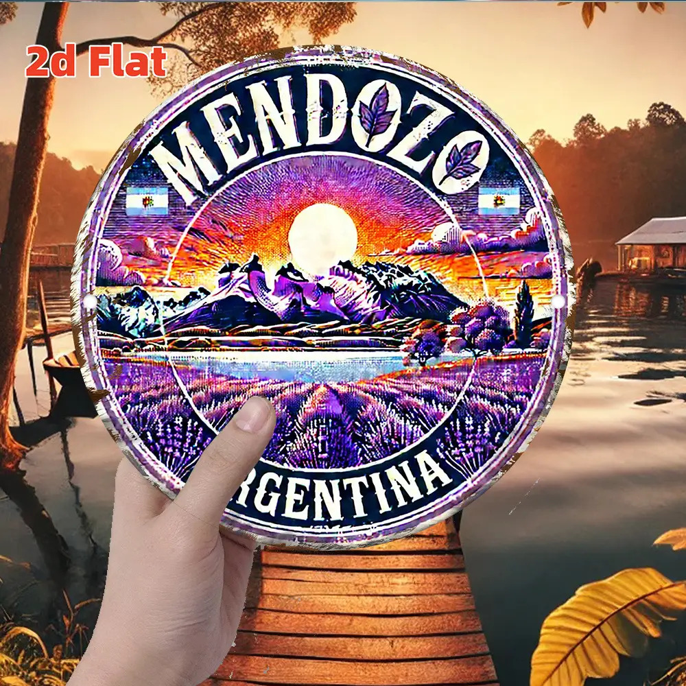 2D Flat, 2D Flat Retro Mendoza - Vintage Collectible Signs recension och pris