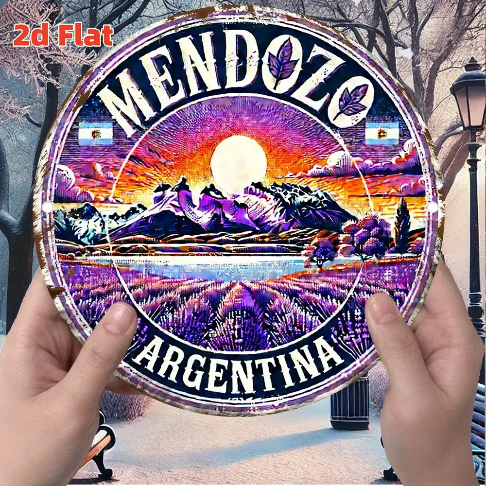 2D Flat, 2D Flat Retro Mendoza - Vintage Collectible Signs recension och pris