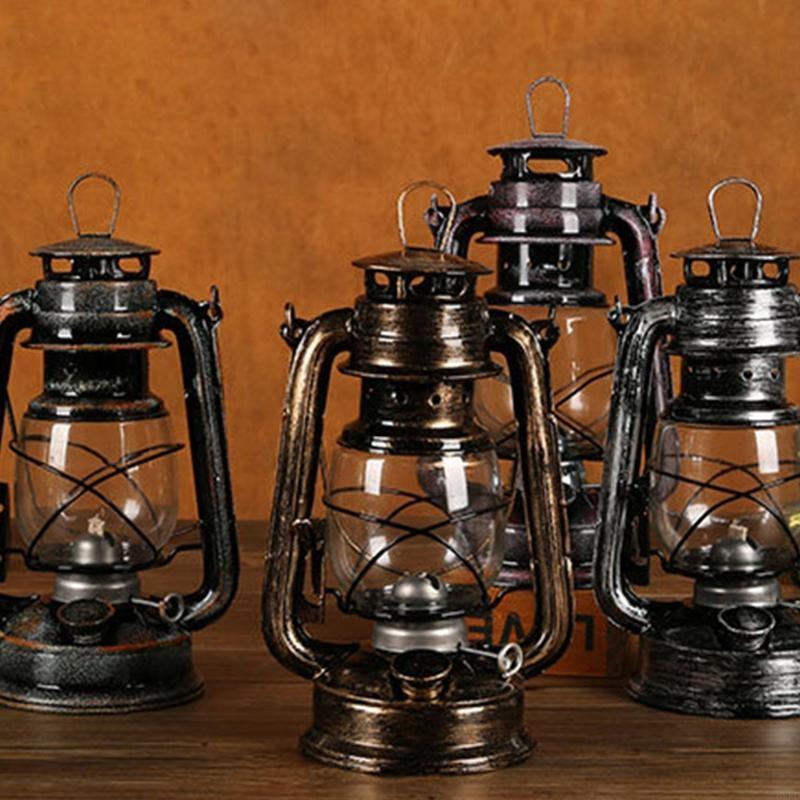 62KD Vintage Metal Oil Lamp Po - Collectible Vintage Matches recension och pris