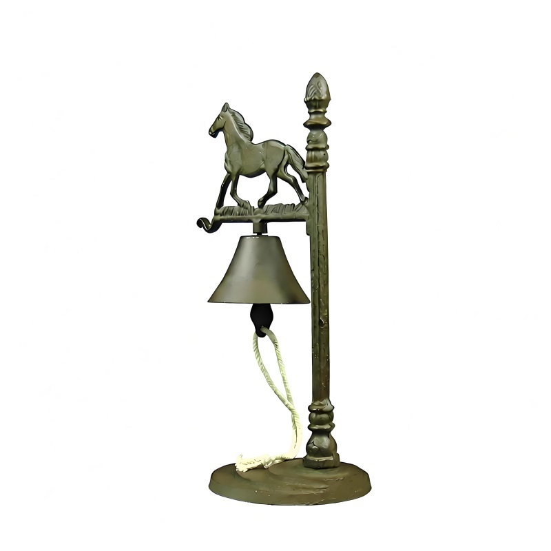 Vintage Cast Iron Horse Dining - Vintage Collectible Bells recension och pris