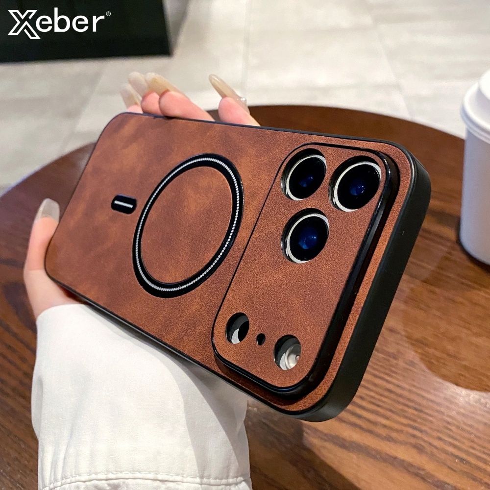 Matte Sheepskin Leather Magnet - Camera Leather Case recension och pris