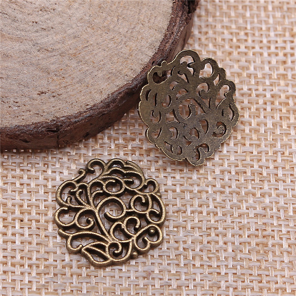 10pcs 18x18mm 2 Colors Antique - Vintage Collectibles For Sale recension och pris