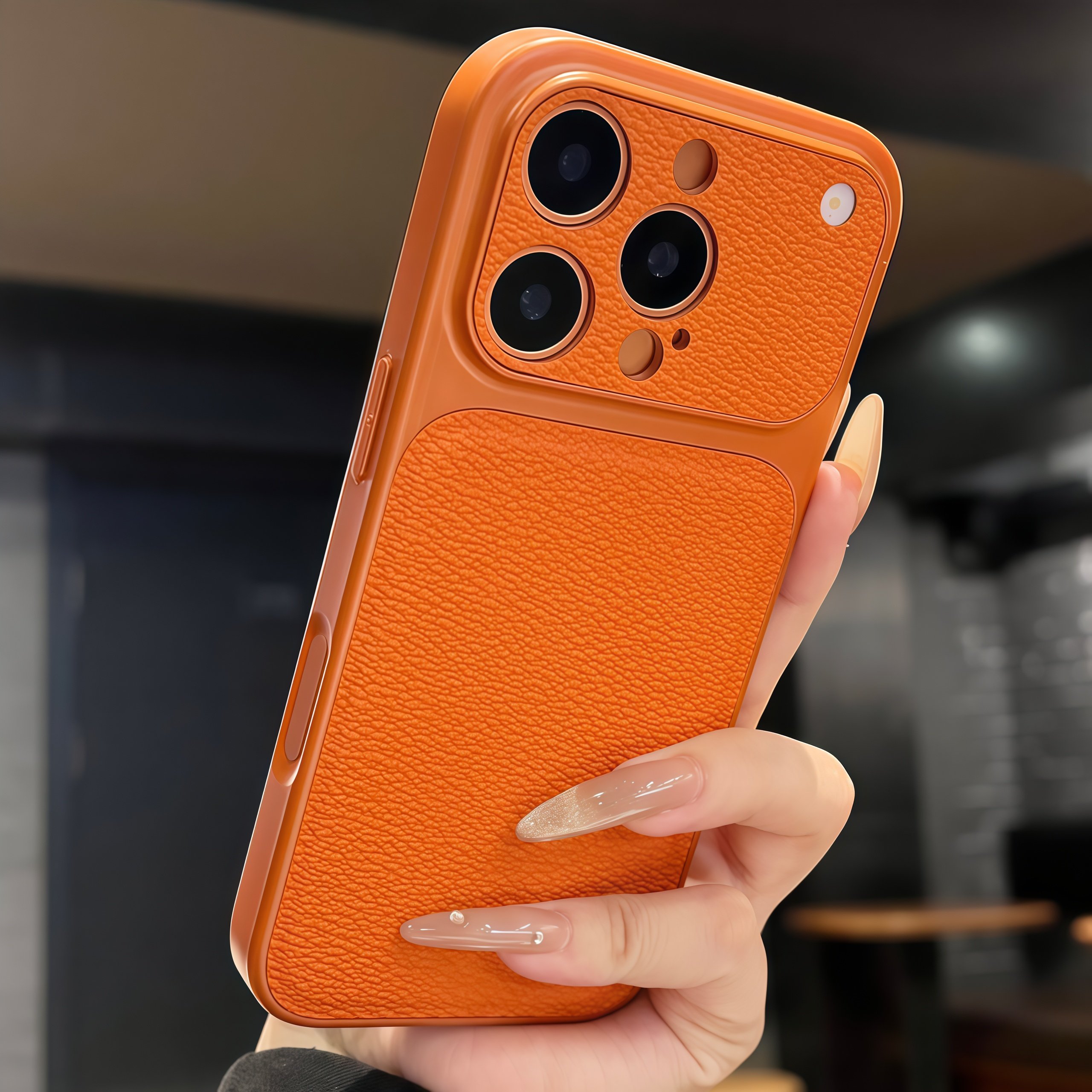 Original Matte Leather Texture - Camera Leather Case recension och pris