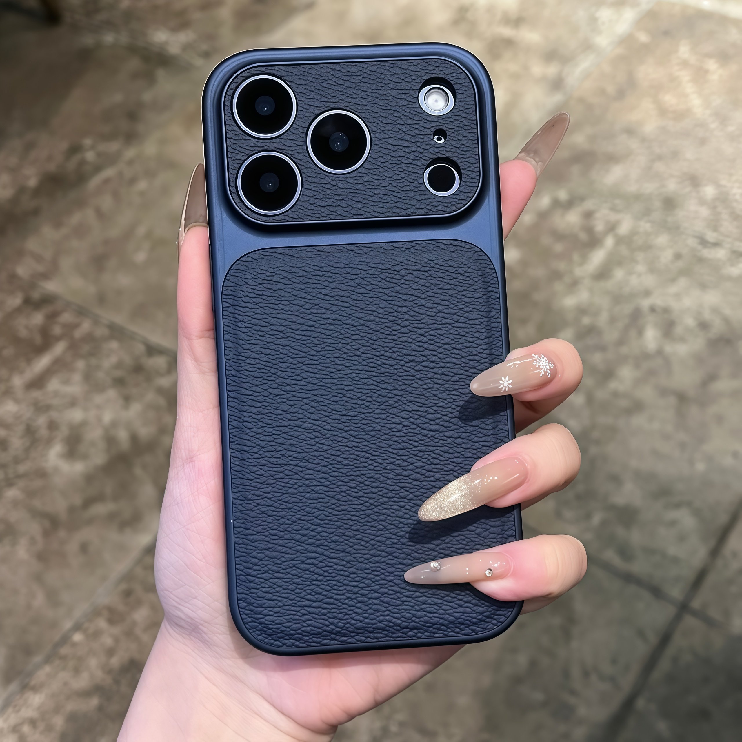 Original Matte Leather Texture - Camera Leather Case recension och pris