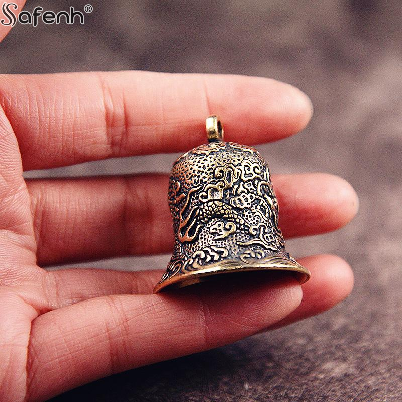 1PCS Vintage Brass Bell Carved - Vintage Collectible Bells recension och pris
