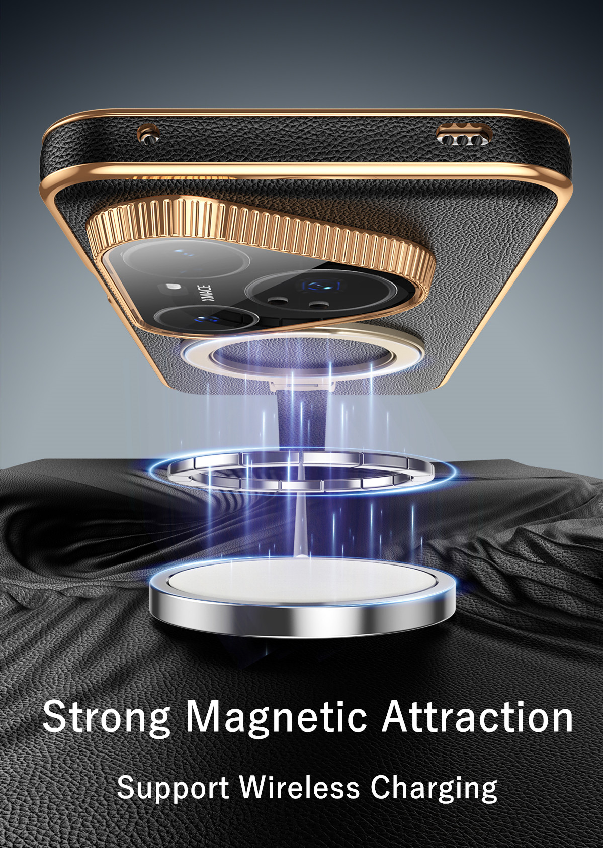 Hand Strap 360 Magnetic Alloy  - Camera Leather Case recension och pris