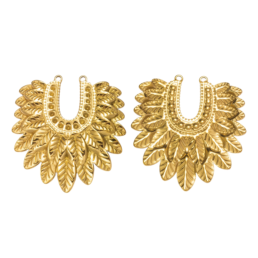 2pcs Gold Stainless Steel Hear - Vintage Collectibles For Sale recension och pris