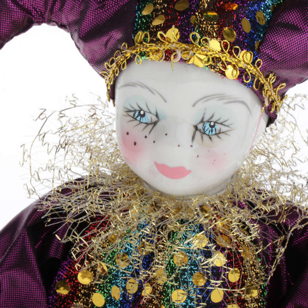 Porcelain Clown Doll Collectib - Vintage Collectible Clowns recension och pris