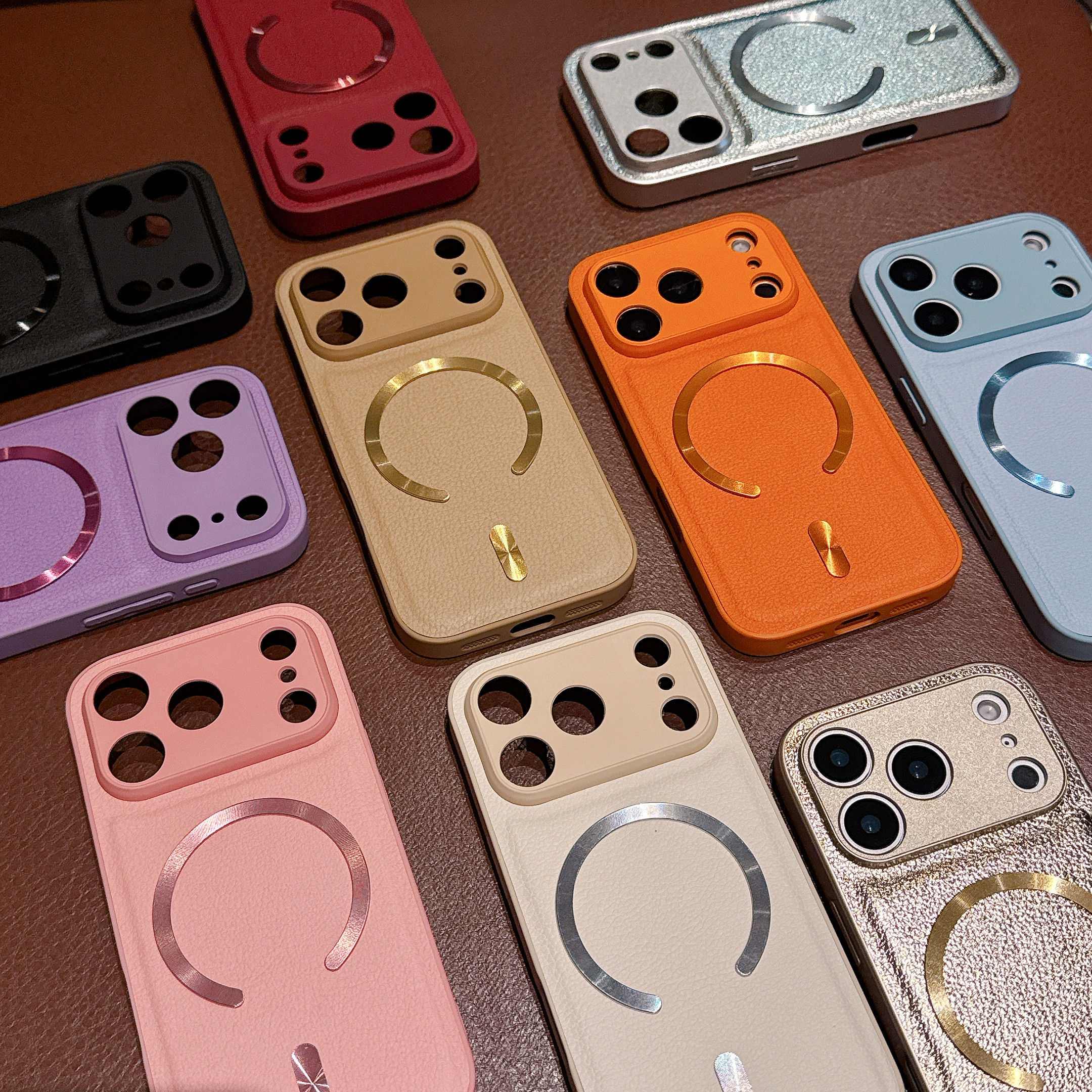 Camera Protector Magnetic PU L - Camera Leather Case recension och pris