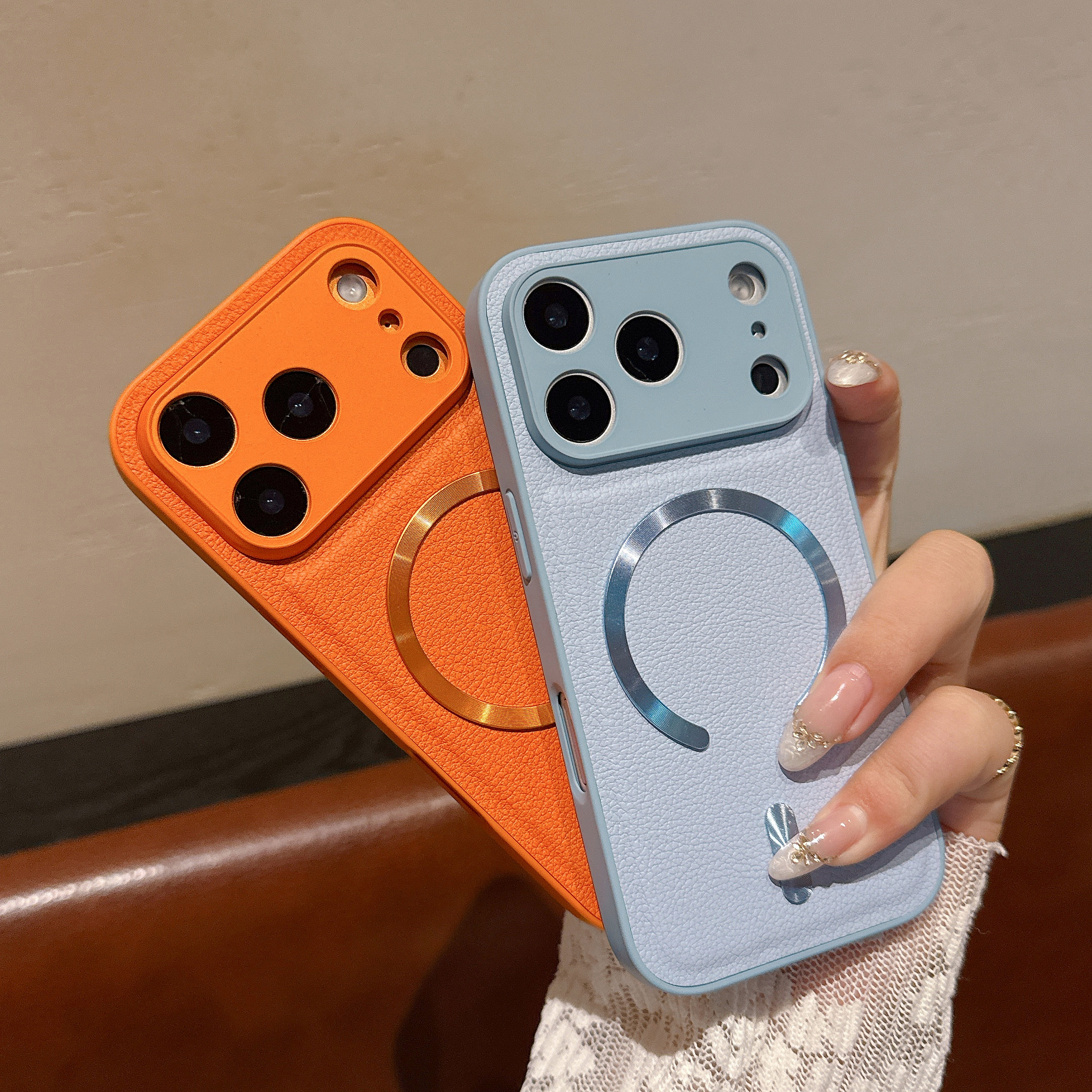 Camera Protector Magnetic PU L - Camera Leather Case recension och pris