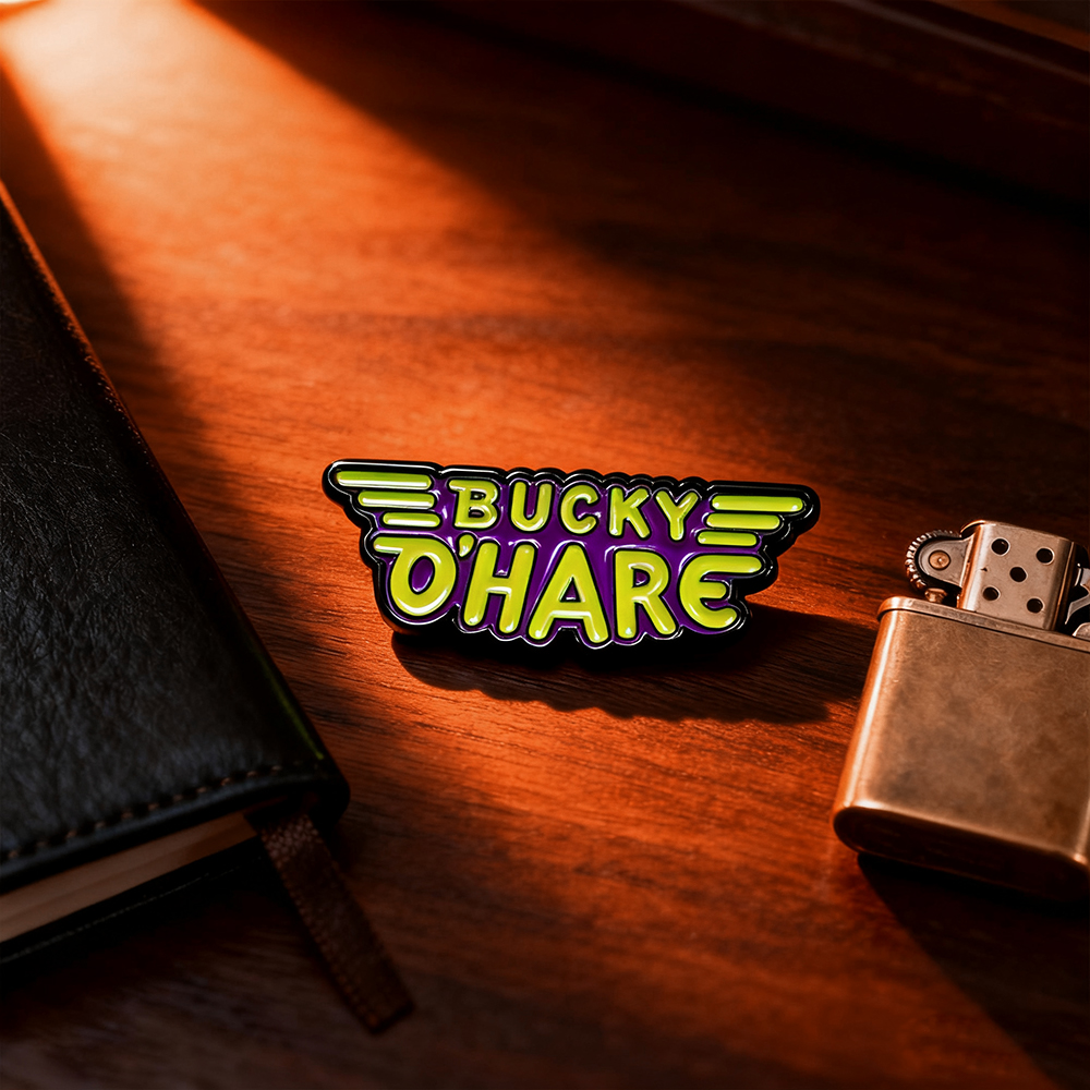 Bucky O'Hare-TV Show Logo Badg - Vintage Collectible Show recension och pris