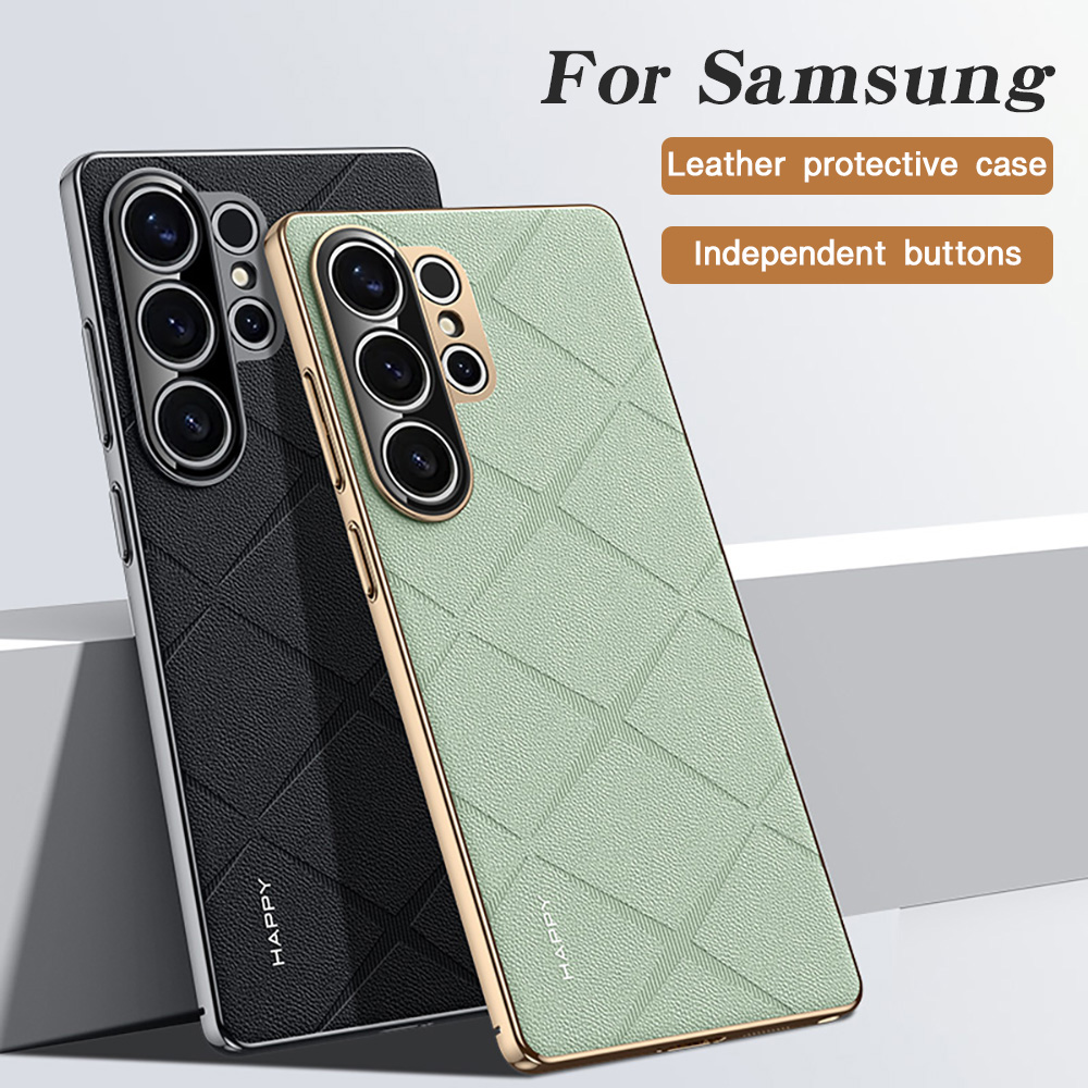 Leather Plating For Samsung S2 - Camera Leather Case recension och pris