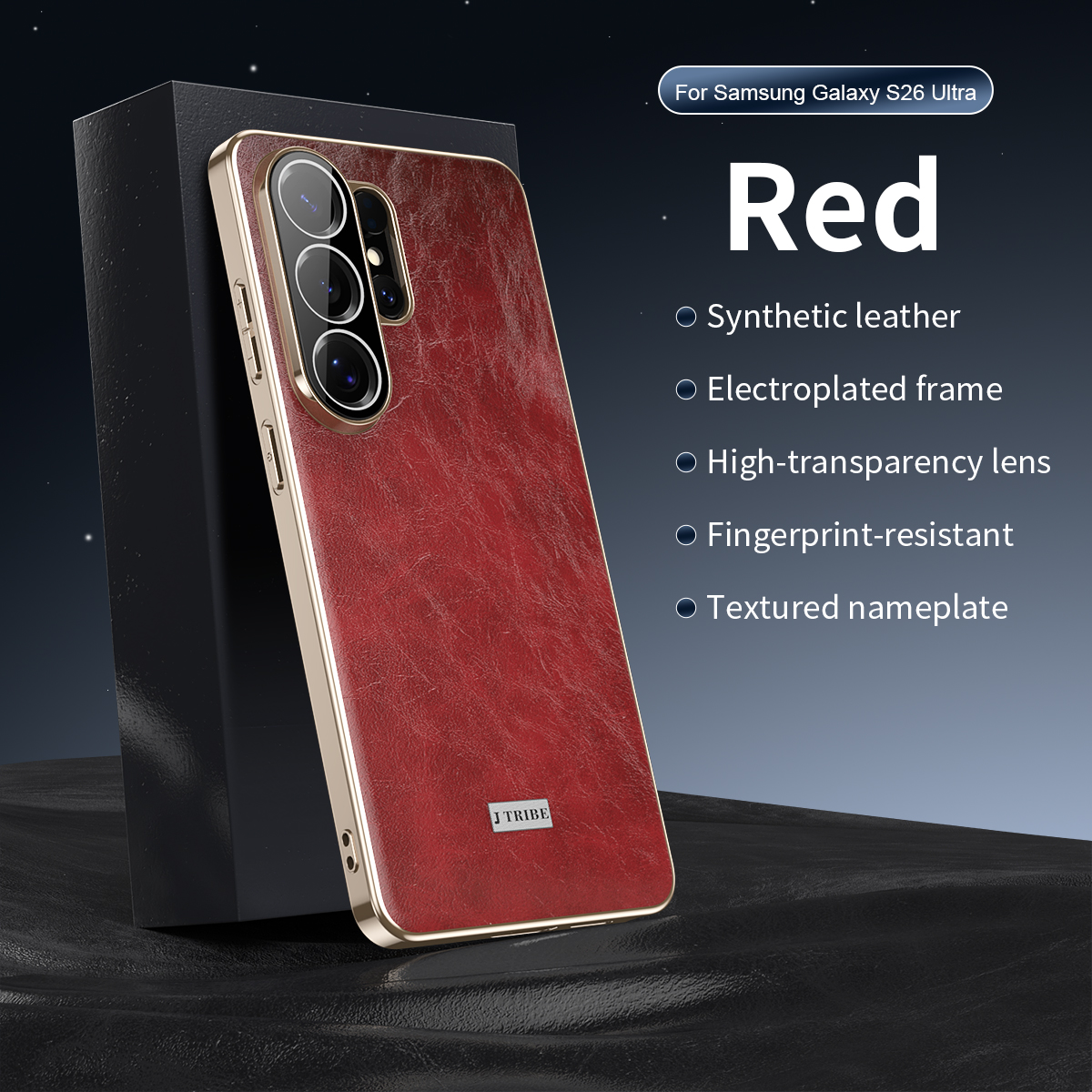 Luxury Business Oil-Wax Textur - Camera Leather Case recension och pris