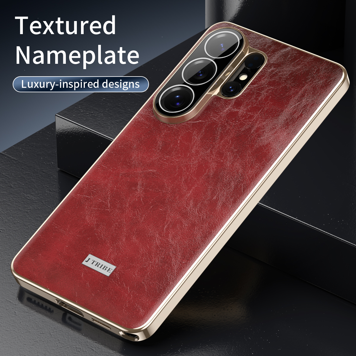 Luxury Business Oil-Wax Textur - Camera Leather Case recension och pris