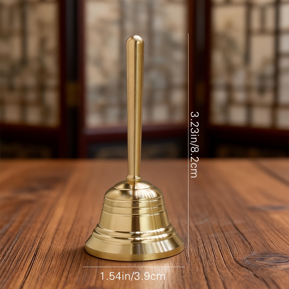 Brass Hand Crank Bell Retro De - Vintage Collectible Bells recension och pris