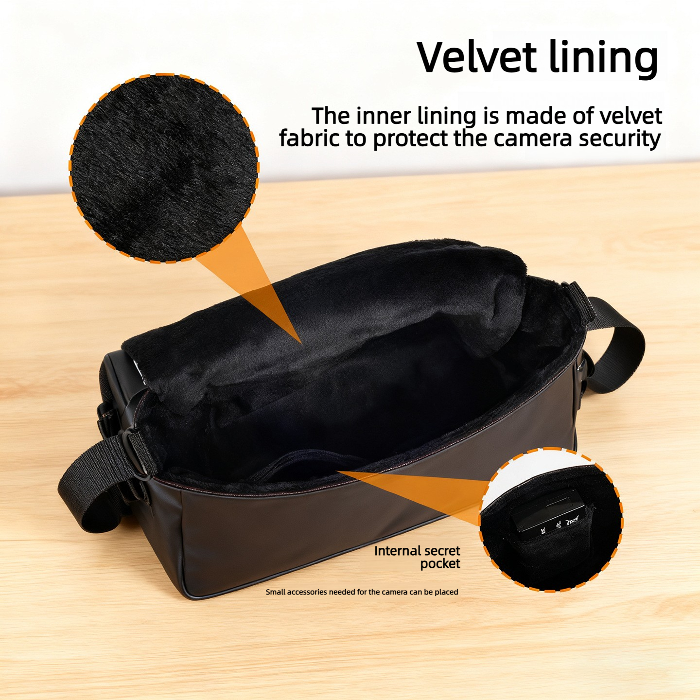 Soft Leather Camera Case Bag P - Camera Leather Case recension och pris
