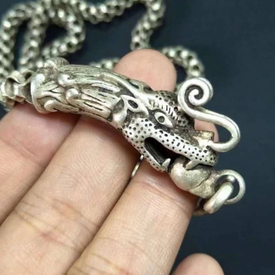Vintage Antique White Copper P - Vintage Collectible Jewelry recension och pris
